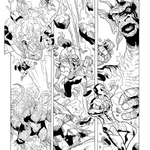 Godzilla vs. Avengers #1, page 4