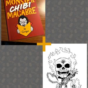 Marvel Monster Chibi Macabre – Sketchbook + Ghost Rider (Art Bundle)